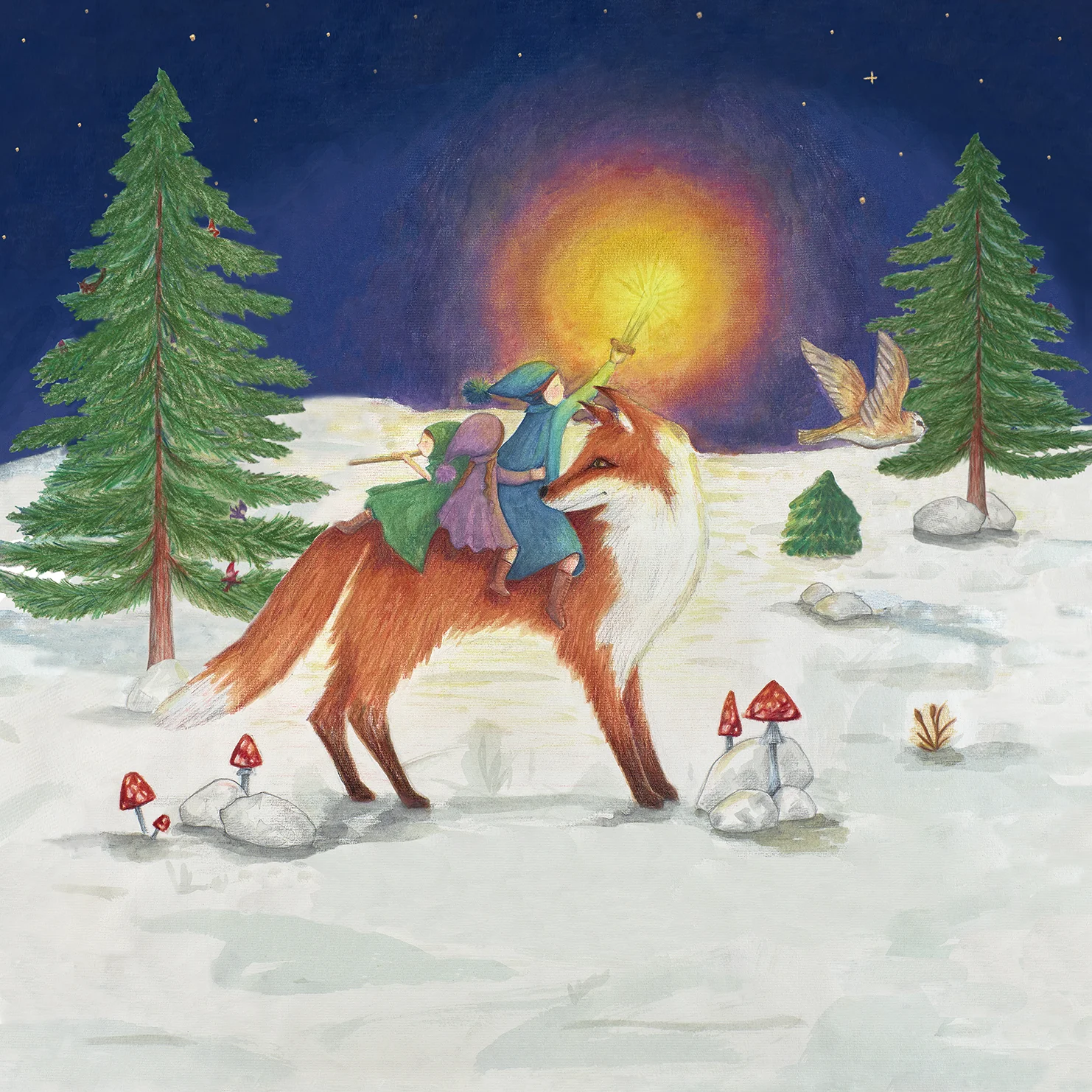 Marché de Noël de l'école Steiner de VerrièresleBuisson (91