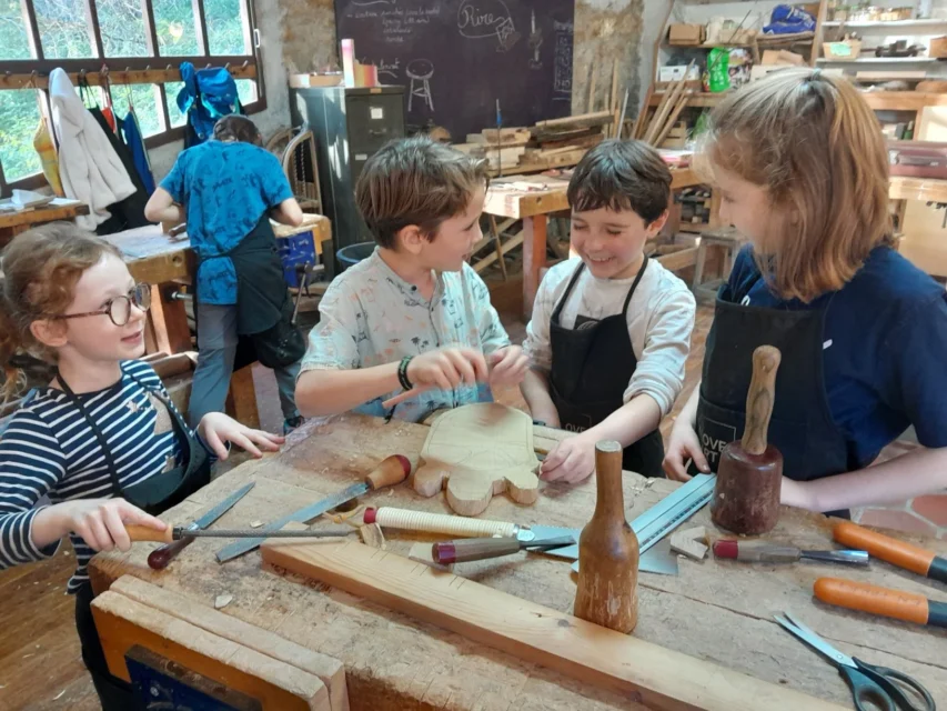Stage vacances d&rsquo;hiver « Je fabrique mes objets en bois ! » – St Genis Laval (69)